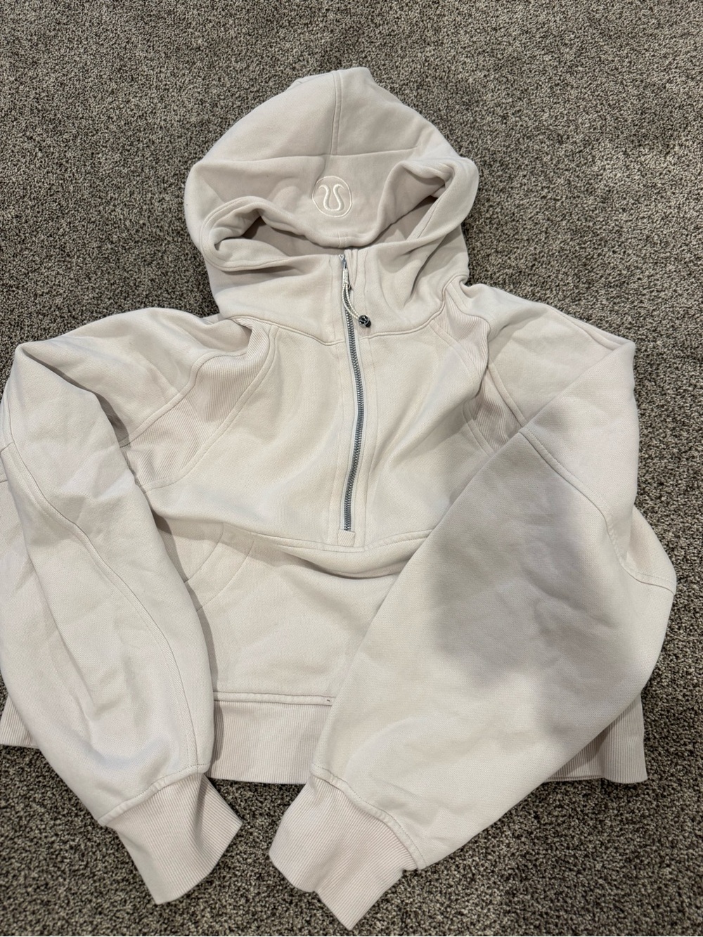 Lululemon half zip scuba hoodie